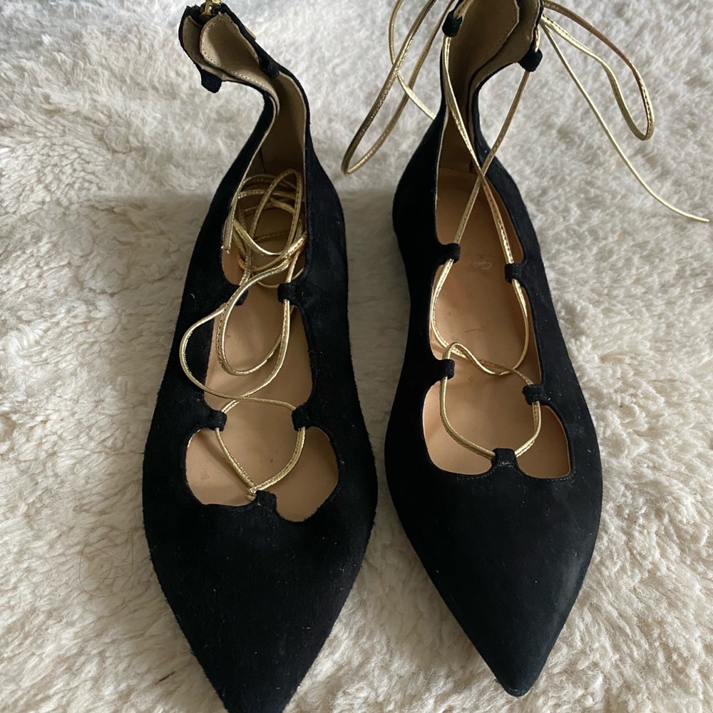 Banana Republic suede flats